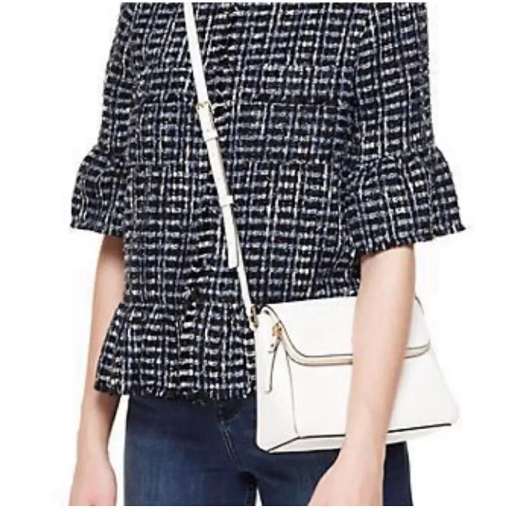 NWOT Kate Spade New York Medium Carter Street Georgia Leather Crossbody Bag